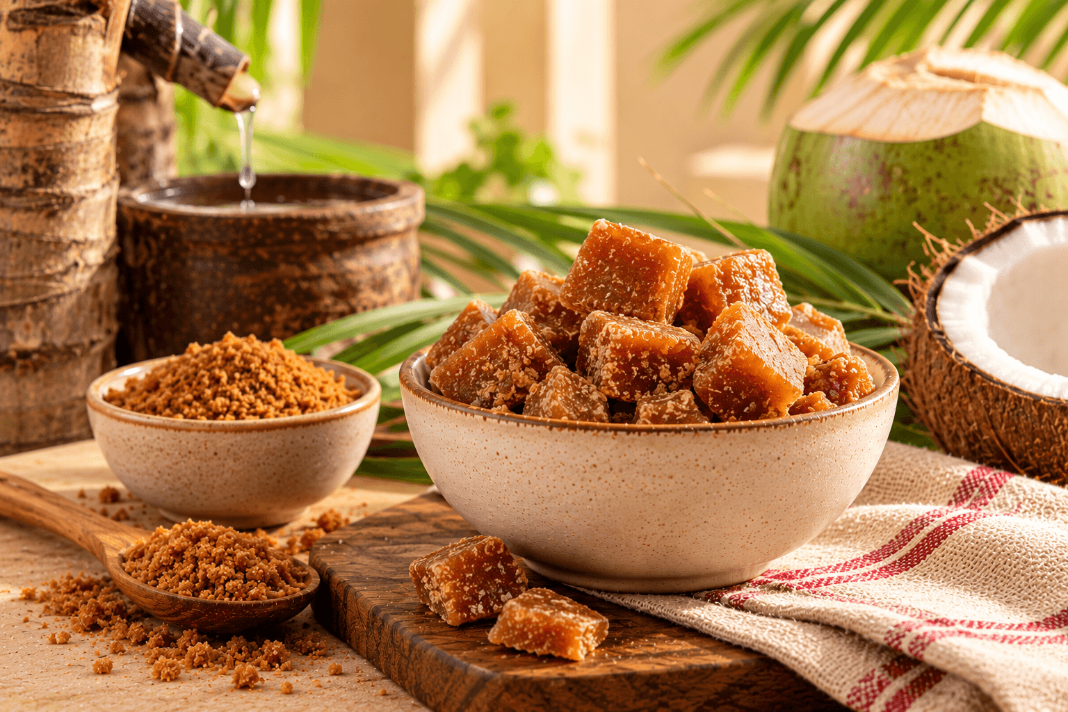 Coconut Sugar & Palm Jaggery